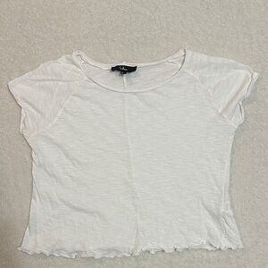 lululemon athletica White Short Sleeve Scoop Tee